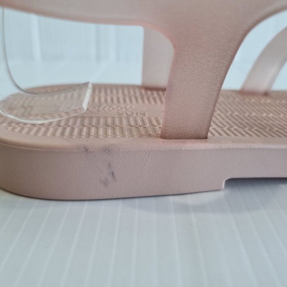 Melissa Sun Rodeo Light Pink Open Toe Jelly Sandals Size 9 - Picture 8 of 8